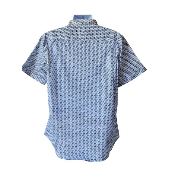 Robert Graham DOWNEY Button Front Classic Fit Men's Shirt White LARGE NWT - Picture 4 of 5